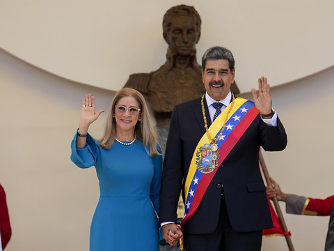 Le président Maduro investi, 