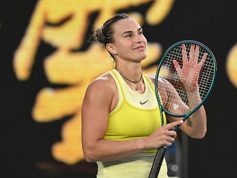 Une entame presque sans histoire pour Aryna Sabalenka