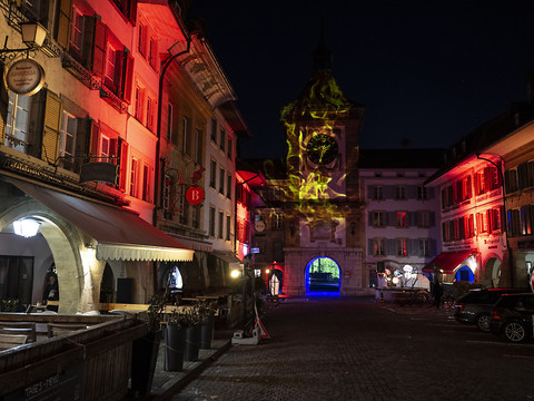 Contes et légendes pour le 9e festival des Lumières de Morat (FR)