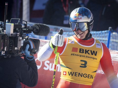 Super-G de Wengen: une première pour Franjo von Allmen
