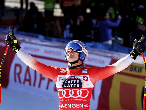 Descente de Wengen: Odermatt encore le roi du Lauberhorn