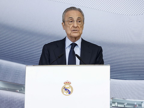 Florentino Pérez réélu à la présidence du Real Madrid