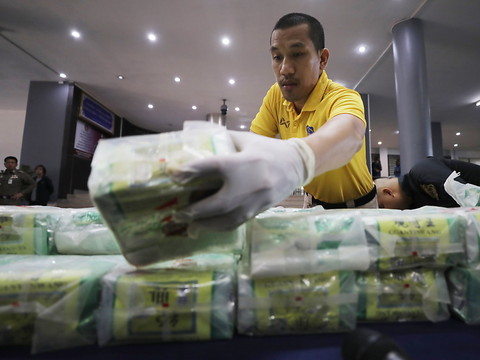 Importante saisie de méthamphétamines en Thaïlande