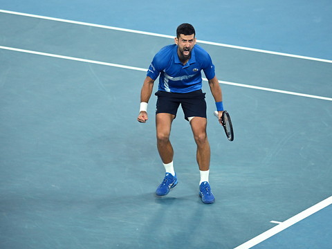 Une 50e demi-finale en Grand Chelem pour Novak Djokovic