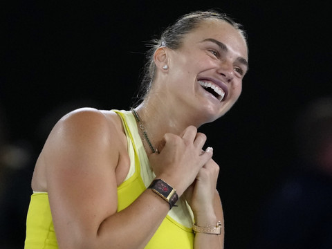 Sabalenka pour un 