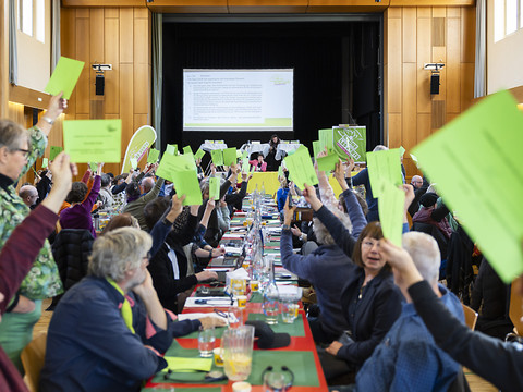 Soutien des Vert-e-s à l'initiative pour un congé familial