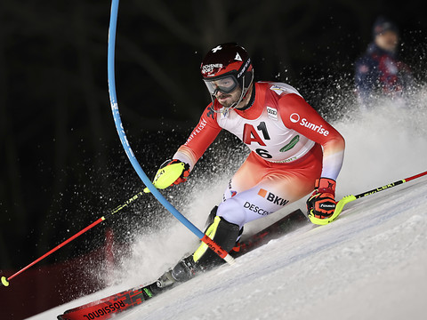 Slalom de Schladming: Loïc Meillard 3e de la manche initiale