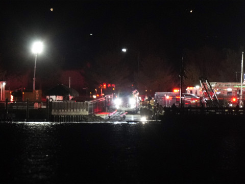 Crash d'un avion dans le fleuve Potomac à Washington