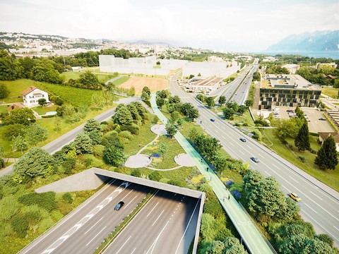 Jonction autoroutière de Chavannes: la commune conteste le projet
