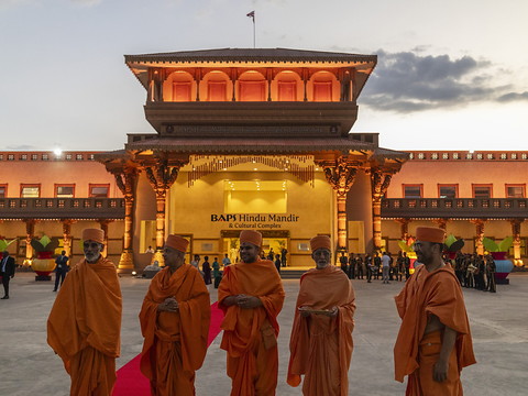 Le plus grand temple hindou de l'hémisphère sud à Johannesburg
