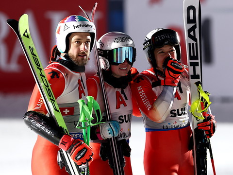 Une première médaille pour la Suisse