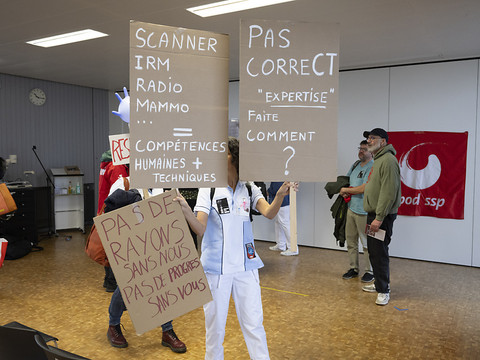 Pas de négociation avec les techniciens en radiologie à Fribourg