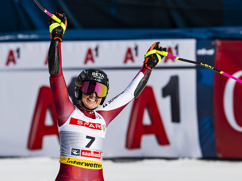 Les Suissesses battues en super-G, Venier sacrée