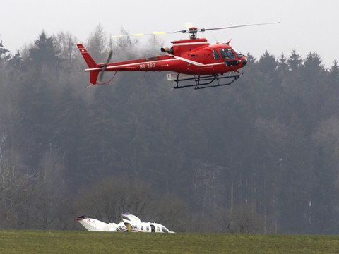 Plusieurs occupants d'un avion blessés à Leuzigen (BE)