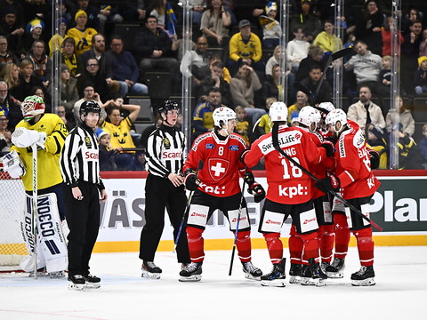 La Suisse bat la Suède en prolongation à Stockholm