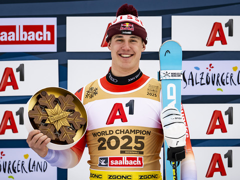Mondiaux de Saalbach: Franjo von Allmen, un talent précoce