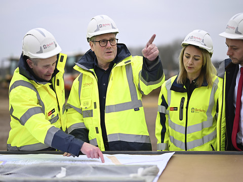 Lancement d'un vaste programme de construction britannique