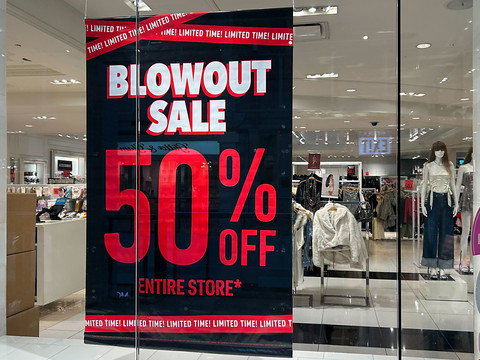 USA: recul prononcé des ventes au détail en janvier