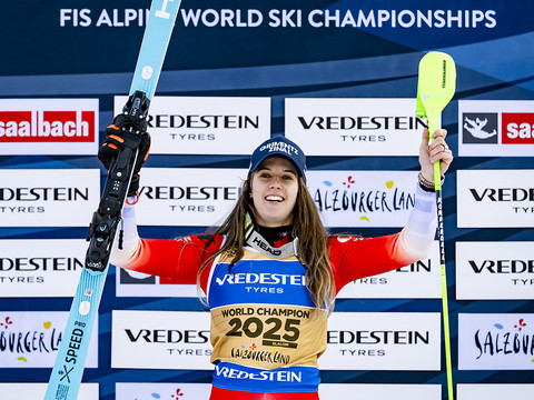 Camille Rast a vécu le plus beau jour de sa vie à Saalbach