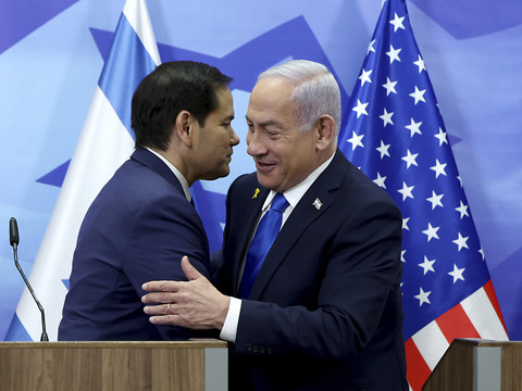 Déclarations martiales au terme de la rencontre Netanyahu-Rubio