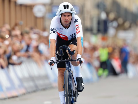 Stefan Bissegger deuxième devant Tadej Pogacar