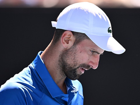 Novak Djokovic sorti d'entrée de jeu