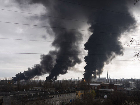 Une partie d'Odessa sans électricité après une attaque russe
