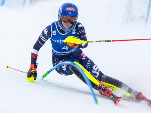 100e succès pour Shiffrin, les Suissesses en retrait