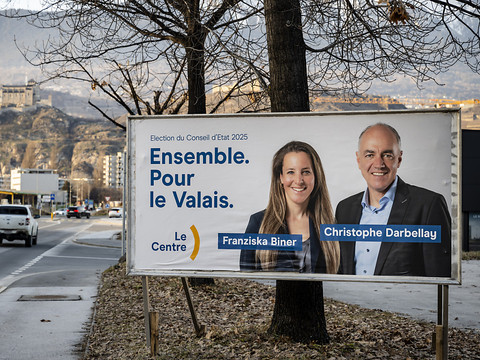 Conseil d'Etat valaisan: le Centre fait la course en tête