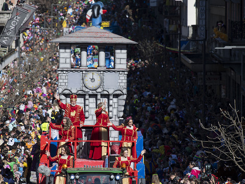 Plus de 40'000 personnes au défilé de carnaval de Bellinzone
