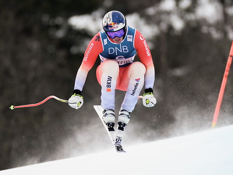 Nouveau triplé suisse en descente