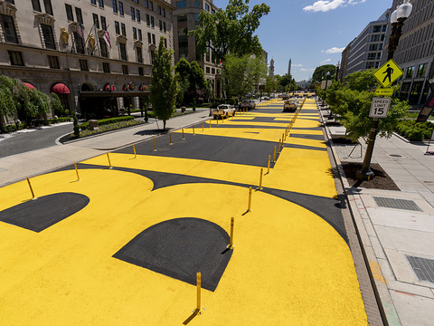 A Washington, une fresque 