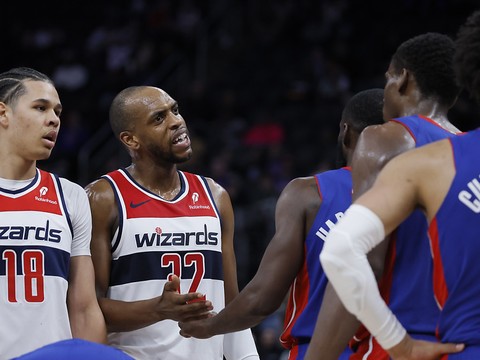 Un match houleux à Detroit