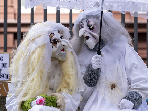 Fin de l'édition 2025 du carnaval de Bâle