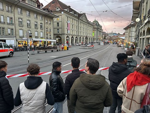 Fin de l'intervention policière à Berne