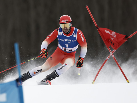 Géant de Hafjell: triplé suisse provisoire