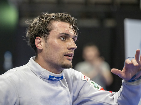 L'épéiste Ian Hauri brille à Budapest