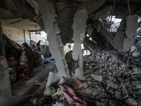 Gaza: condamnations internationales après des raids israéliens