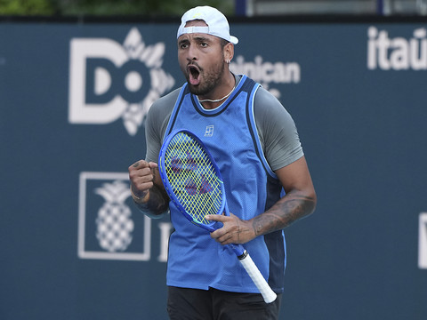Deux ans et demi plus tard, Nick Kyrgios gagne enfin en simple