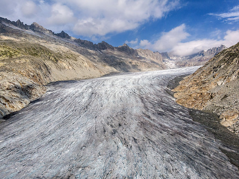 A l'avenir, les glaciers suisses fourniront moins d'eau
