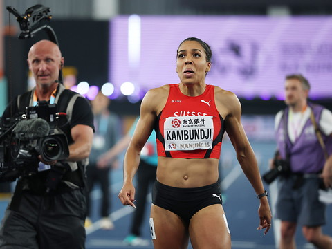 Mujinga Kambundji sacrée sur 60 m, comme en 2022