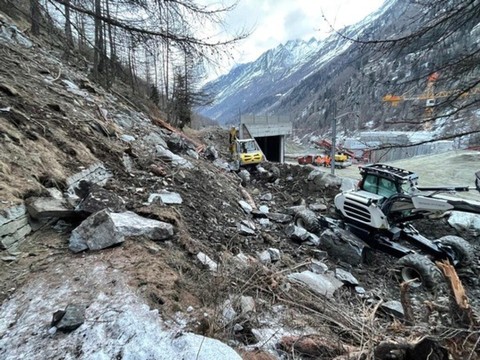 Ligne Zermatt-Täsch (VS): pas de train au moins jusqu'à jeudi