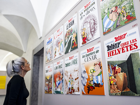 Une exposition dédiée à Astérix au Château de Saint-Maurice (VS)