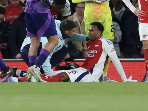 Arsenal: Gabriel ne jouera plus cette saison