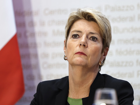 Karin Keller-Sutter a téléphoné avec Donald Trump