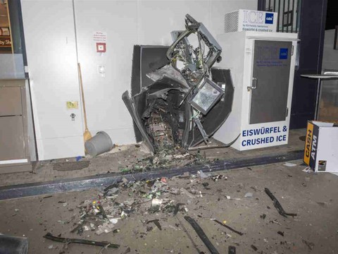 Bancomat dynamité à Landquart: deux suspects arrêtés