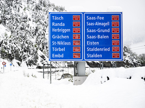 La vallée de Saas à nouveau accessible dimanche soir
