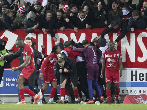 Bienne défie YB en demi-finale de Coupe