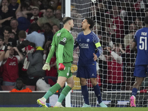 Le PSG gagne 1-0 sur la pelouse d'Arsenal