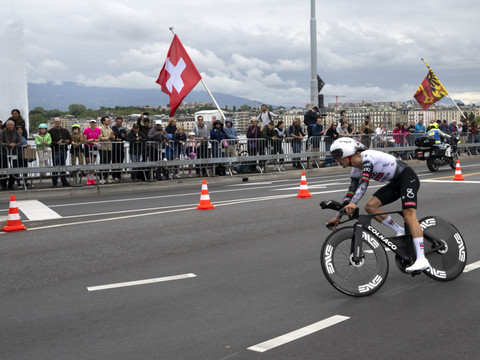 Evenepoel règle le chrono final devant le gagnant du général
